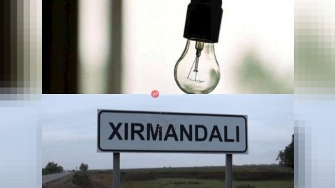 Biləsuvarda elektrik fasiləsi - Xırmandalıda işıq olmayacaq!&nbsp;
