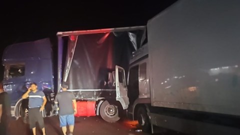 Goranboyda iki yük avtomobili&nbsp;toqquşdu