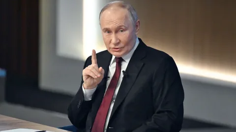 Zelenski istedadlı artistdir! -&nbsp;Putin&nbsp;istehza etdi