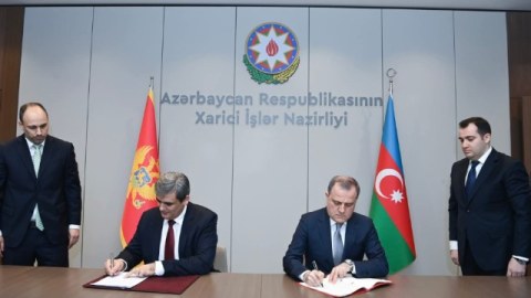 Azərbaycanla Monteneqro arasında Anlaşma Memorandumu imzalandı
