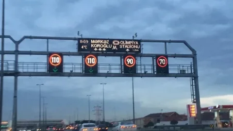 Zığ dairəsi-Hava Limanı yolunda sürət həddi əvvəlki vəziyyətinə qaytarıldı