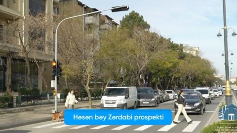 Paytaxt yollarında yeni işıqforlar quraşdırıldı