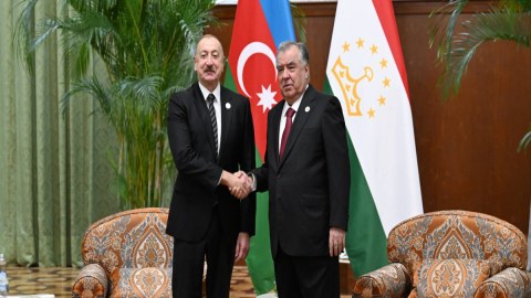 Emoməli Rəhmondan İlham Əliyevi doğum günü&nbsp;təbriki
