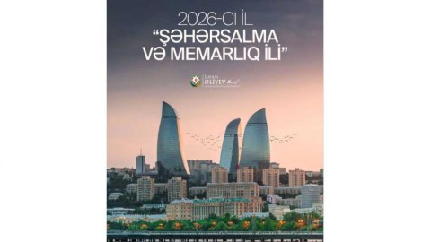 Prezident &ldquo;Şəhərsalma və Memarlıq İli&rdquo; ilə bağlı paylaşım etdi