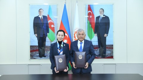 BMU Çinin Fudan Universiteti ilə əməkdaşlığa başlayır - FOTO