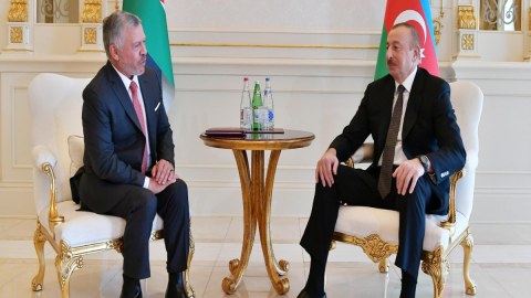 İordaniya Kralı Prezident İlham Əliyevi təbrik etdi