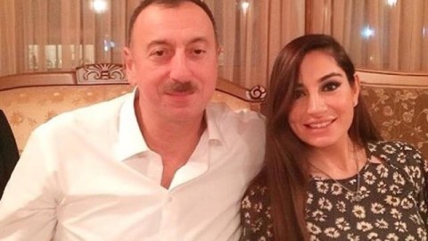 Arzu Əliyeva atasını&nbsp;təbrik etdi - FOTO