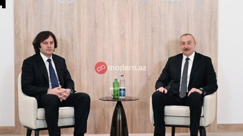 Kobaxidze İlham Əliyevi&nbsp;təbrik etdi