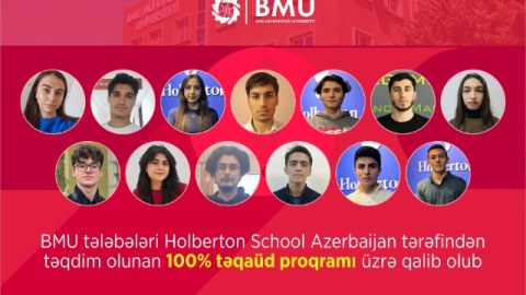 BMU tələbələri &ldquo;Holberton School Azerbaijan&rdquo;ın qalibi oldular