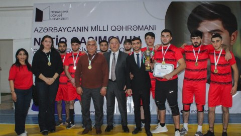 Gəncə Dövlət Universitetinin komandası regionda 1-ci oldu - FOTO