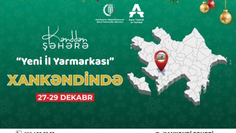 Xankəndidə ilk dəfə Yeni il yarmarkası təşkil olunacaq