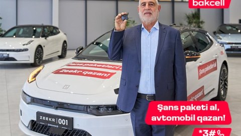 Bakcell-in meqa lotereyasında 12-ci avtomobil qalibi məlum oldu