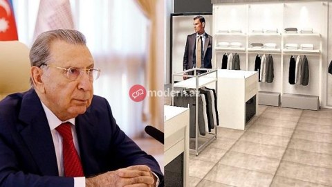 Ramiz Mehdiyev kostyumlarını buradan alırmış - FOTO