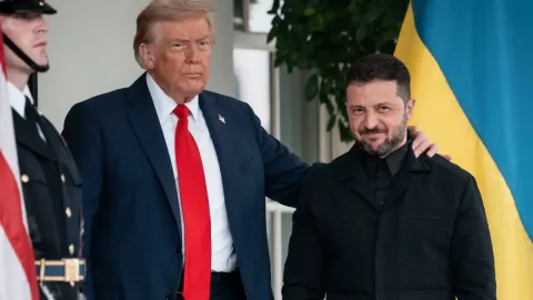Zelenski Trampla 5 məsələni müzakirə edəcək