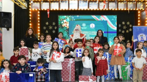 Şəhid övladları üçün Yeni il şənliyi keçirilib - FOTOLAR