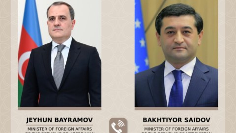 Ceyhun Bayramov Saidovla danışdı