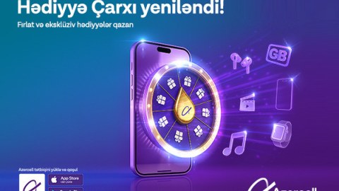 Azercell yenilənmiş &ldquo;Hədiyyə çarxı&rdquo;nı təqdim edir