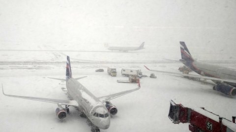 Moskva-Gəncə aviareysi hava şəraitinə görə&nbsp;gecikib