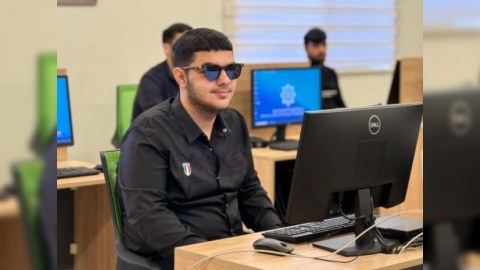 Görmə məhdudiyyətli şəxslər üçün yeni peşə kursu
