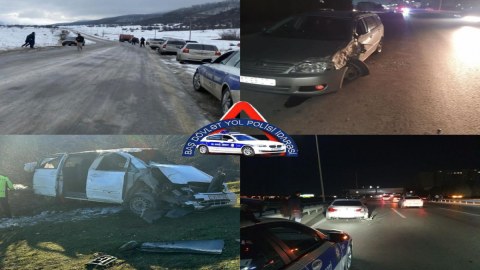 Bayram günlərində yol qəzalarında 8 nəfər öldü