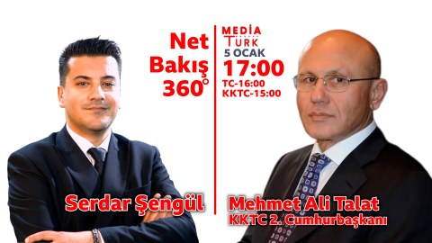 Şimali Kiprin Prezidenti MediaTürk TV-də&nbsp;