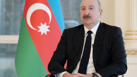 Prezidentin müsahibəsi bu axşam yayımlanacaq - GÖRÜNTÜ