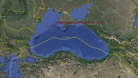 Türkiyəyə məxsus gəmi Qara dənizdə saya oturub