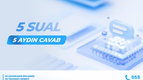 Su təchizatına dair mütəmadi verilən&nbsp;suallar və onların cavabları