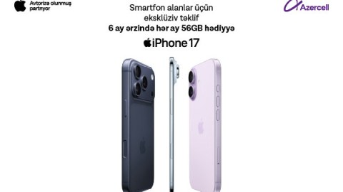 Azercell-dən &ldquo;iPhone&rdquo; kampaniyası