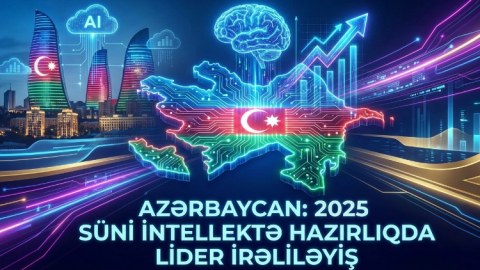 Azərbaycan: 2025-ci ildə süni intellektə hazırlıqda lider irəliləyiş