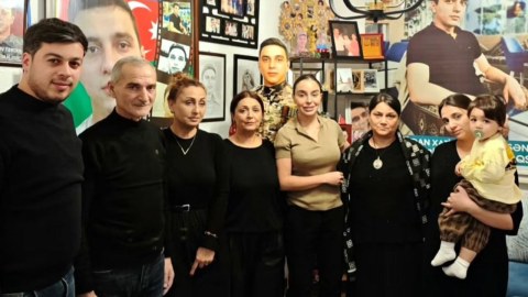 Leyla Əliyeva şəhid ailəsini ziyarət etdi&nbsp;- FOTOLAR