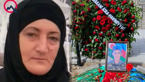 Qətlə yetirilən əsgərin anası qəzada öldü