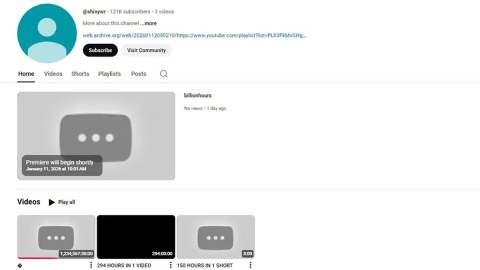 "YouTube"a 140 il uzunluğunda video yükləndi