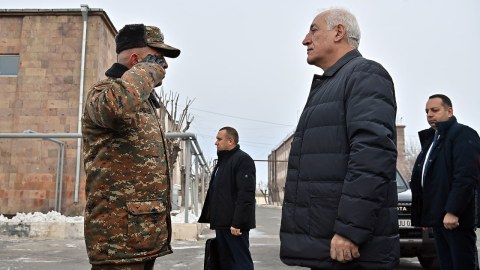 Paşinyan prezidenti Azərbaycanla sərhədə BURAXMAYIB