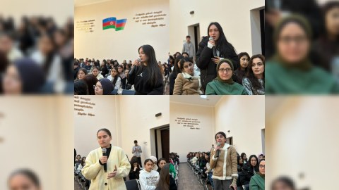 &ldquo;İmtahan həyəcanı&rdquo; mövzusunda təlim - FOTOLAR