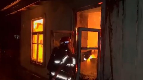 Lənkəranda fərdi evdə yanğın&nbsp;- VİDEO