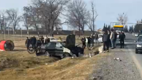 Qaxda qəza&nbsp;- Ölən və xəsarət alan var