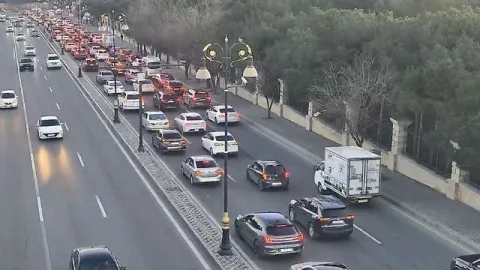 İş həftəsinin sonuncu günündə yollarda TIXAC var