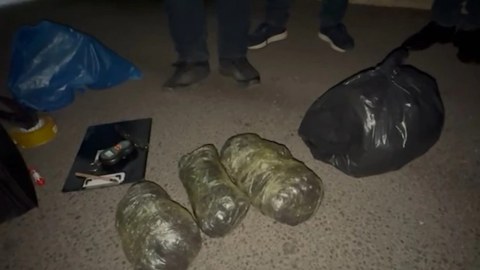 Bakıda&nbsp;narkokuryerdən 5 kq marixuana aşkarlandı - VİDEO