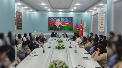 &ldquo;Türk dilləri ailəsi: ortaq keçmişdən ortaq gələcəyə&rdquo; - FOTO