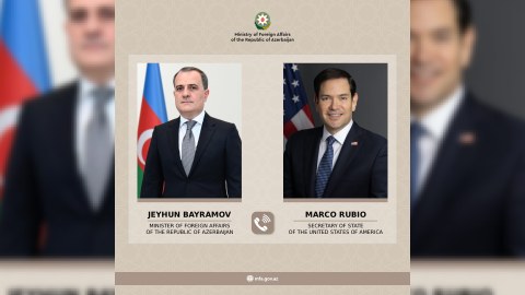 Ceyhun Bayramov Rubio ilə Zəngəzur dəhlizini müzakirə etdi