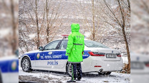 Yol polisi sürücülərə müraciət etdi - FOTO