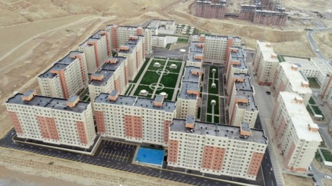 &ldquo;Qobu Park&rdquo; yaşayış kompleksində YANĞIN