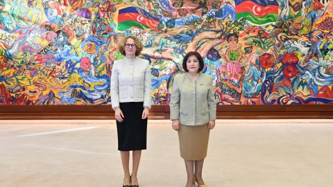 Sahibə Qafarova NATO Baş katibinin müavini ilə görüşdü