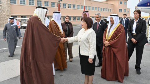 Sahibə Qafarova Bəhreyn Krallığında səfərdədir&nbsp;- FOTOLAR