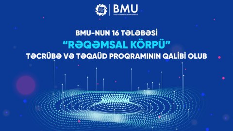 BMU-nun 16 tələbəsi təqaüd proqramının&nbsp;qalibi oldu
