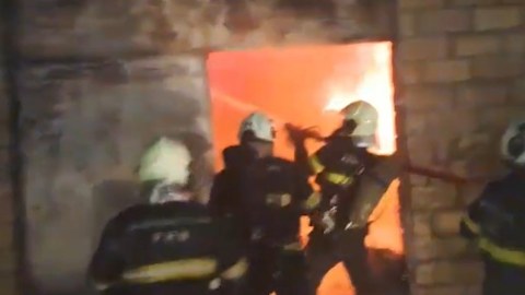 Xırdalanda anbarda güclü YANĞIN