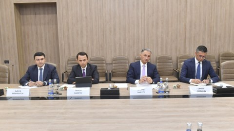 Nazir Çarlz Kormier ilə görüş keçirdi -&nbsp;FOTOLAR