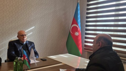 Əhliman Əmiraslanov Sabirabadda seçicilərini&nbsp;qəbul edib - FOTOLAR
