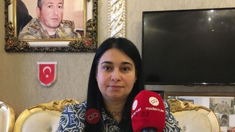 Milli Qəhrəmanın xanımına mənzil verildi